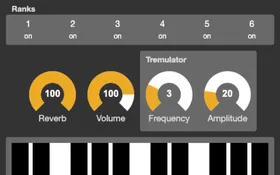 Web Audio Organ